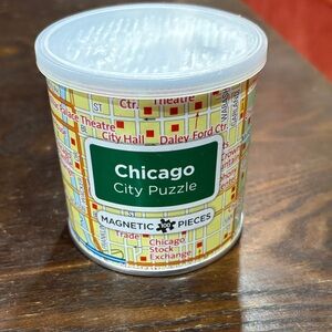 🌈Chicago City Puzzle - Magnetic Pieces🌈